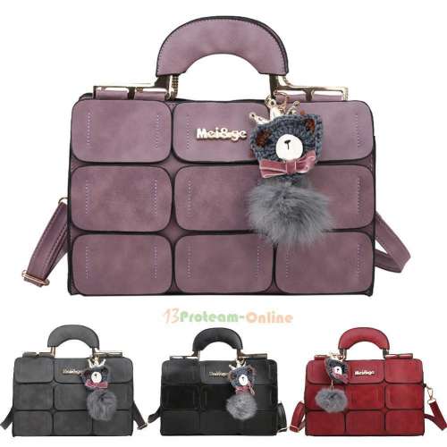 Women PU Leather Handbag Shoulder Bag Purse Tote Satchel Messenger Crossbody Bag Hot Deal in US.